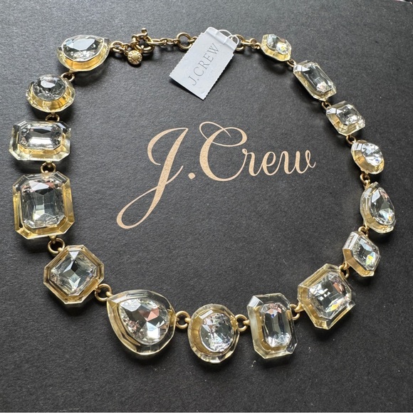 J. Crew Faceted crystal necklace - Picture 4 of 6